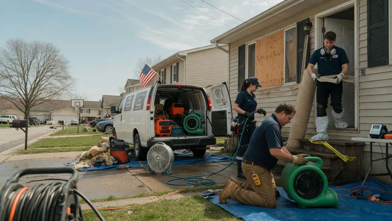 Water Damage Restoration in Gideon, MO near me